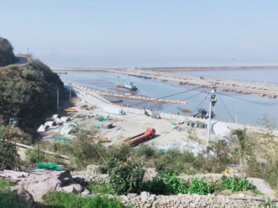 浙江金七門(mén)核電廠(chǎng)混凝土攪拌站及砂石廠(chǎng)臨時(shí)供電工程一階段順利送電！